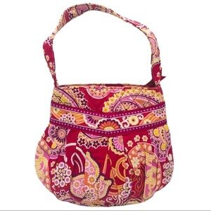Vera Bradley Raspberry Fizz Paisley Small Mini Bag